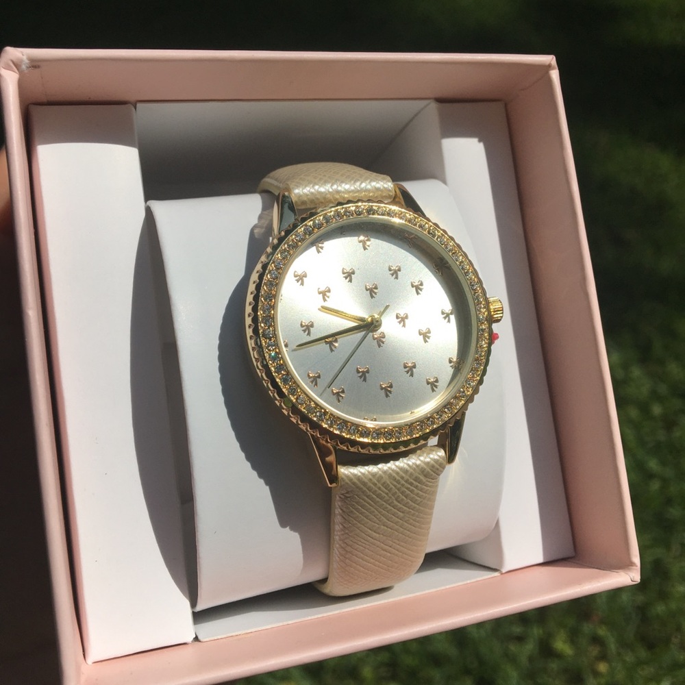 NWT Pink Gemstone Watch!